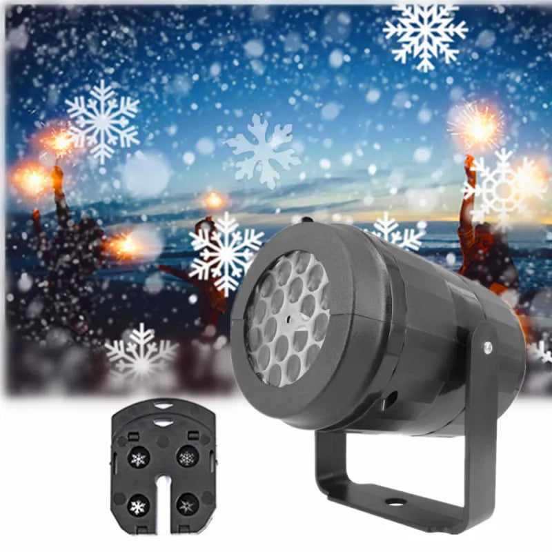 Snowflake Pattern LED Light Projector