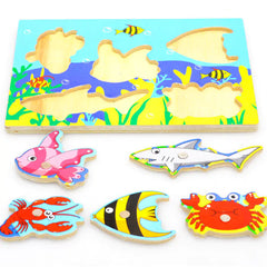 Wooden Magnetic Fishing Toy